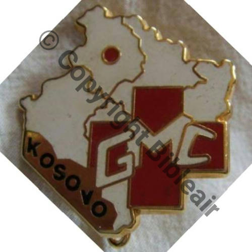 GMC Gpe MEDICAL CHIRURGICAL KOSOVO  AB.P Griffes et butees Dos irreg scintillant No74 Src.JL.ANDRE.FROMMER 24Eur07.14 